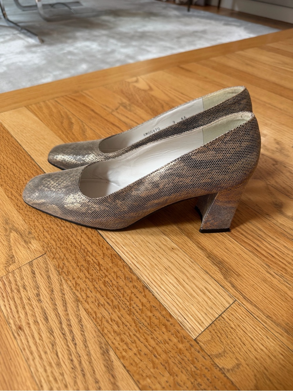 Vintage Stuart Weitzman Block Heel Pumps